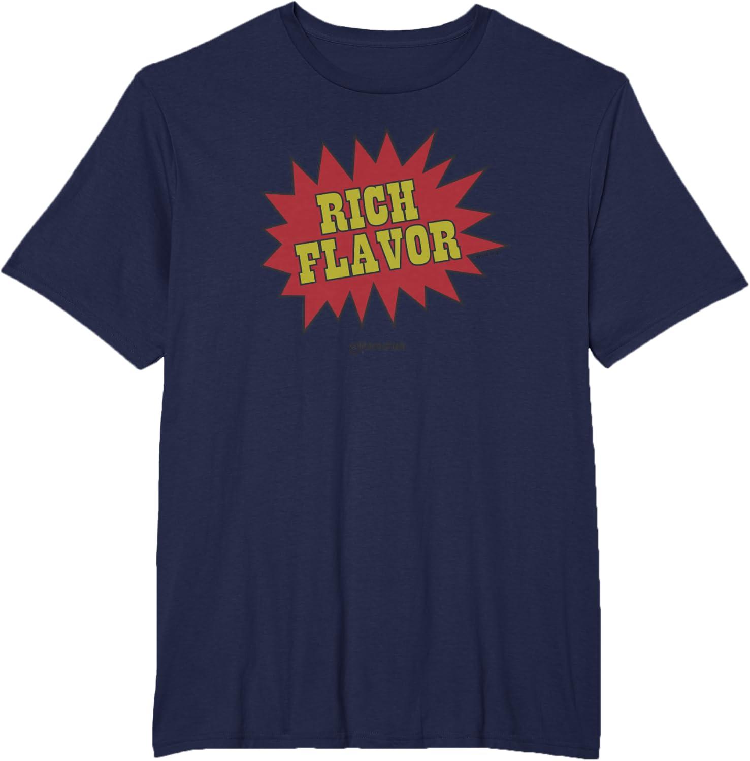 image:imageMaruchan Instant Lunch Rich Flavor Comic Onomatopoeia TShirtNavy Blue