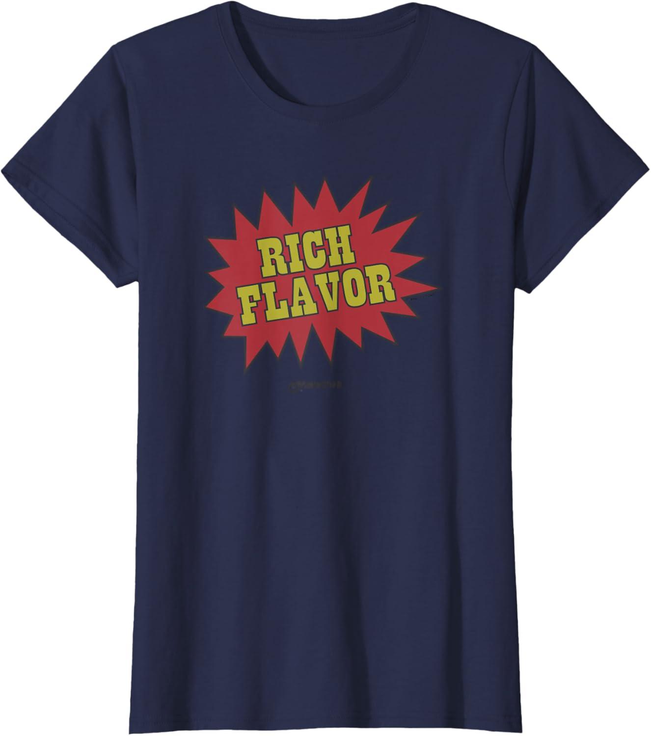 image:imageMaruchan Instant Lunch Rich Flavor Comic Onomatopoeia TShirtNavy Blue