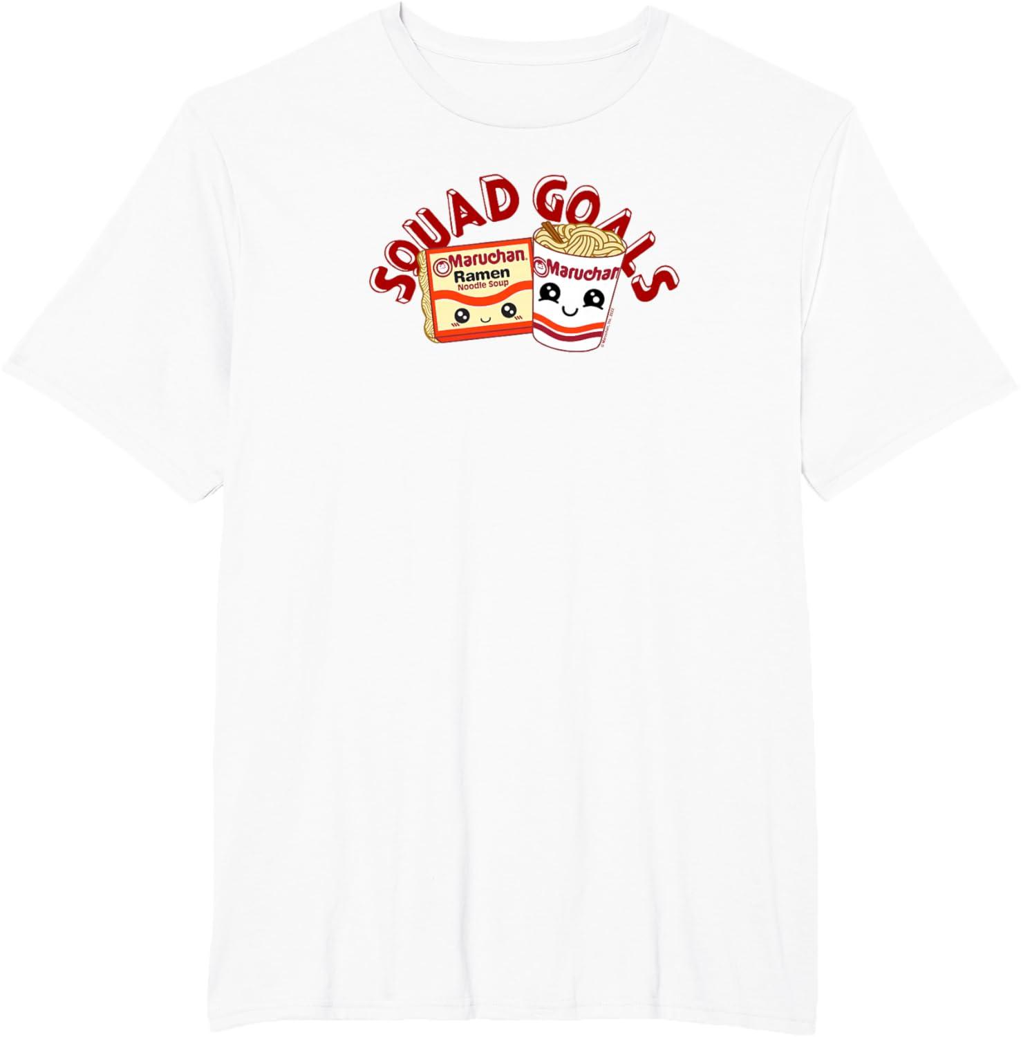 image:imageMaruchan Instant Lunch Squad Goals Noodle Friendship Kawaii TShirtWhite