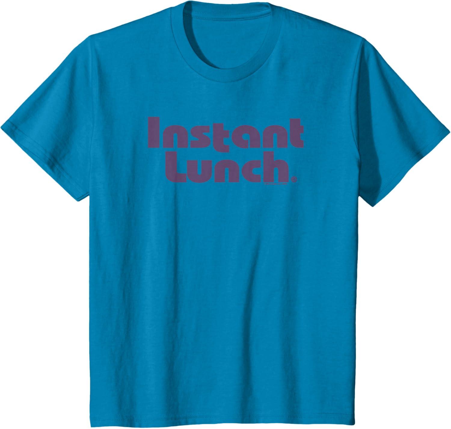 image:imageMaruchan Instant Lunch Text Logo TShirtSapphire Blue
