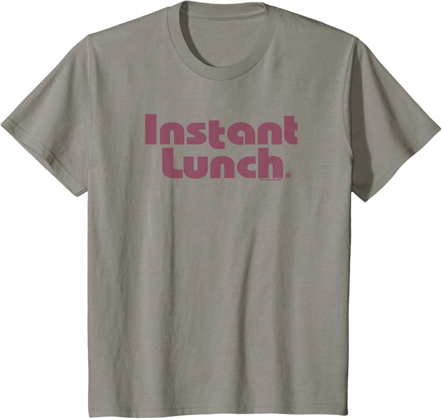 image:imageMaruchan Instant Lunch Text Logo TShirtSlate Grey