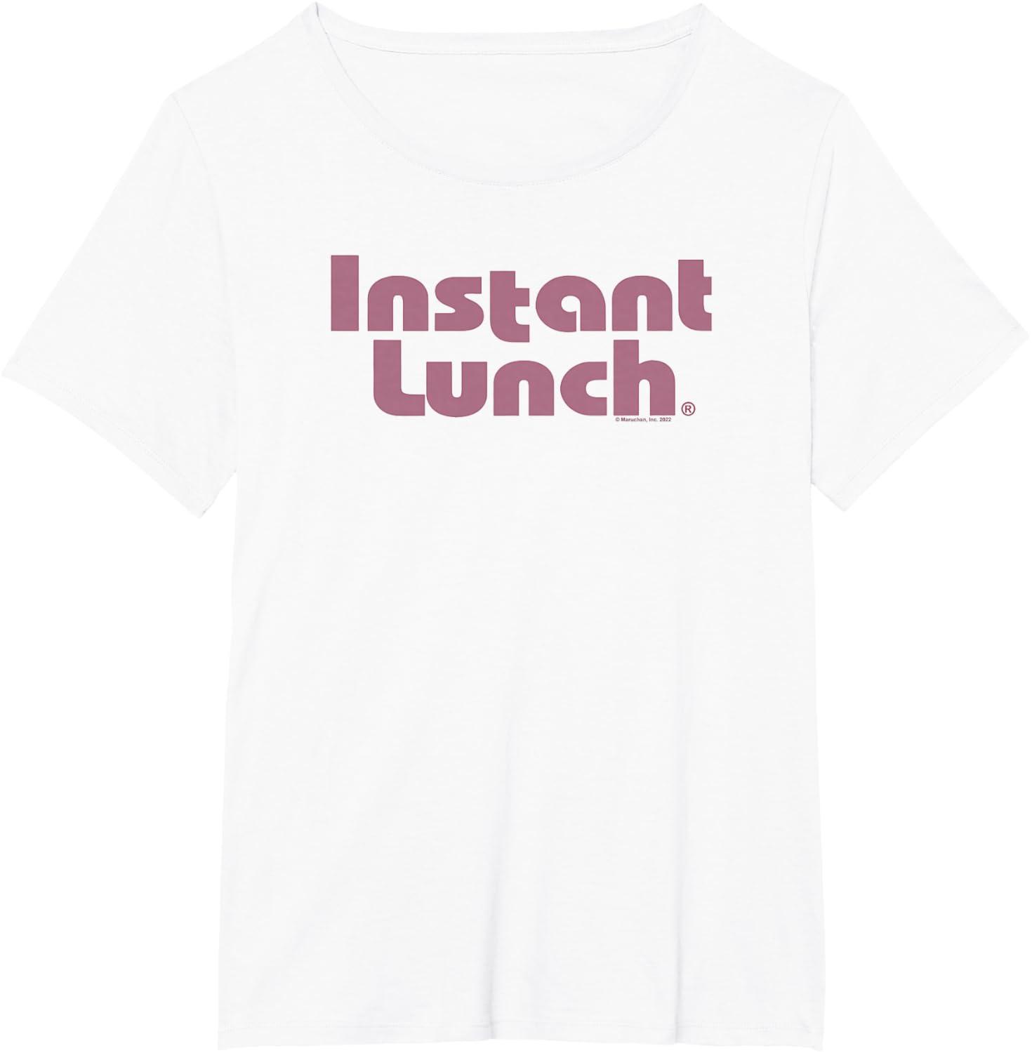 image:imageMaruchan Instant Lunch Text Logo TShirtWhite