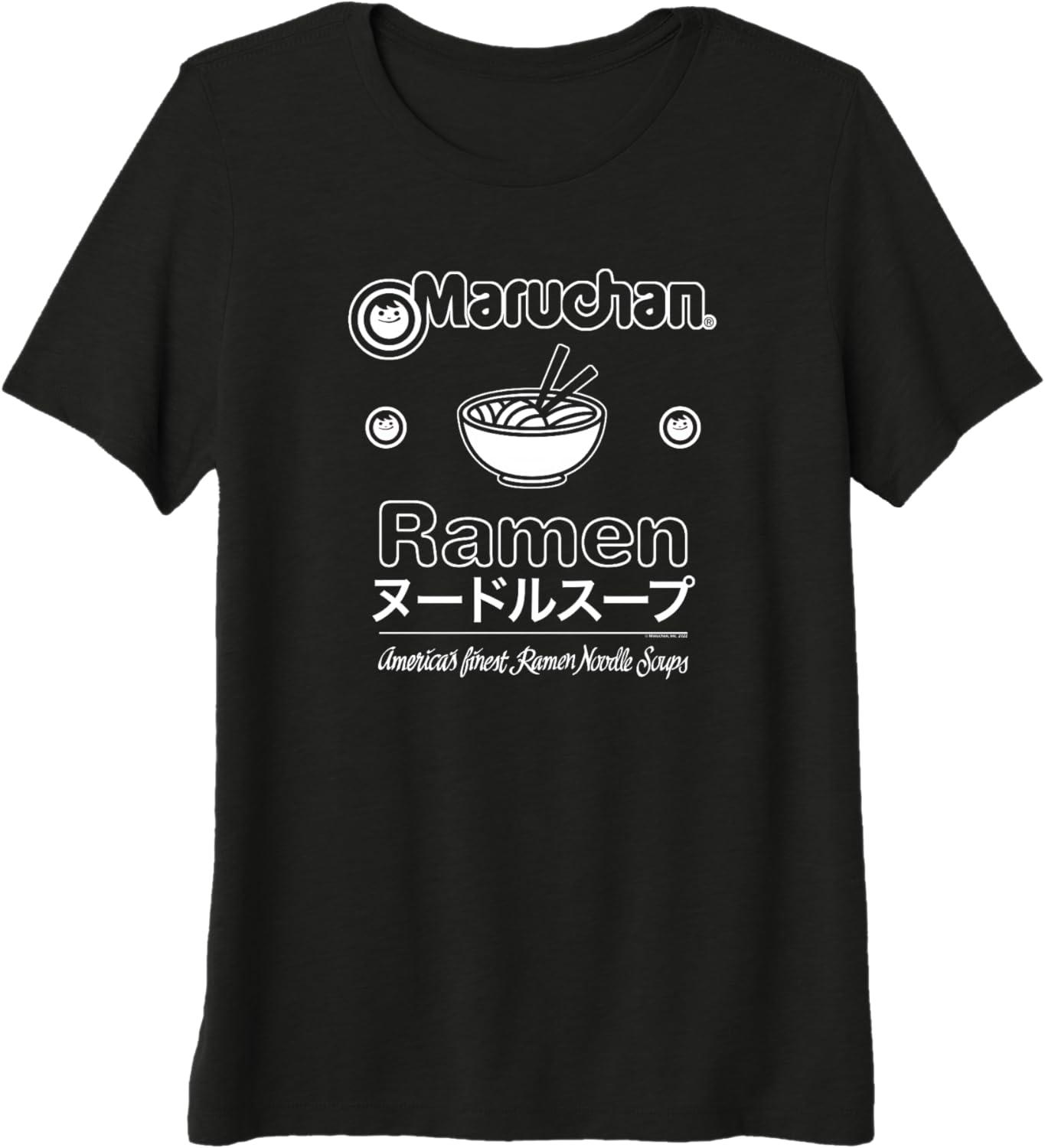 image:imageMaruchan Katakana Americans Finest Ramen Noodle Soup Premium Triblend TShirtBlack