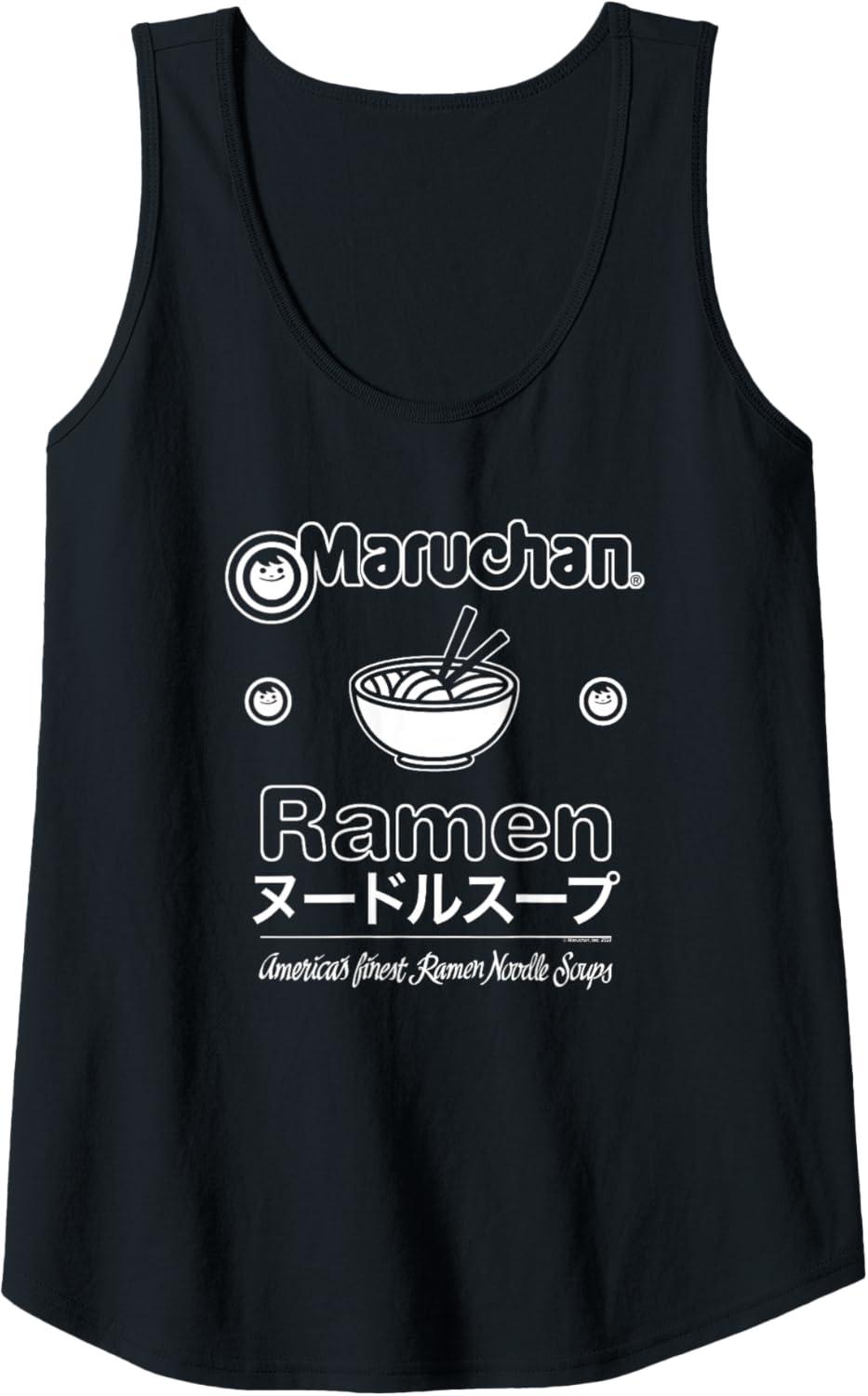 image:imageMaruchan Katakana Americans Finest Ramen Noodle Soup Tank TopBlack
