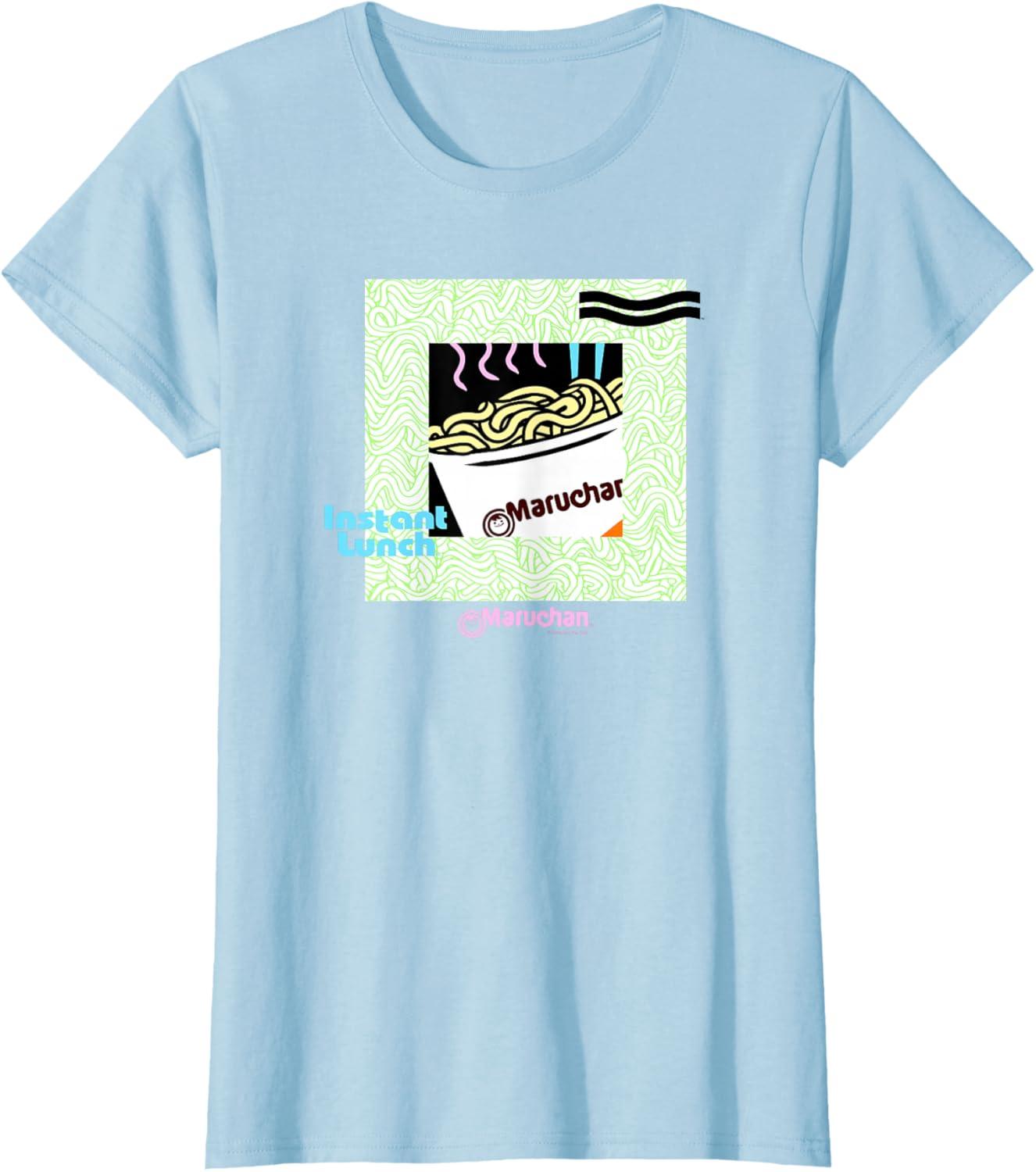 image:imageMaruchan Noodle Cup Instant Lunch Poster TShirtBaby Blue