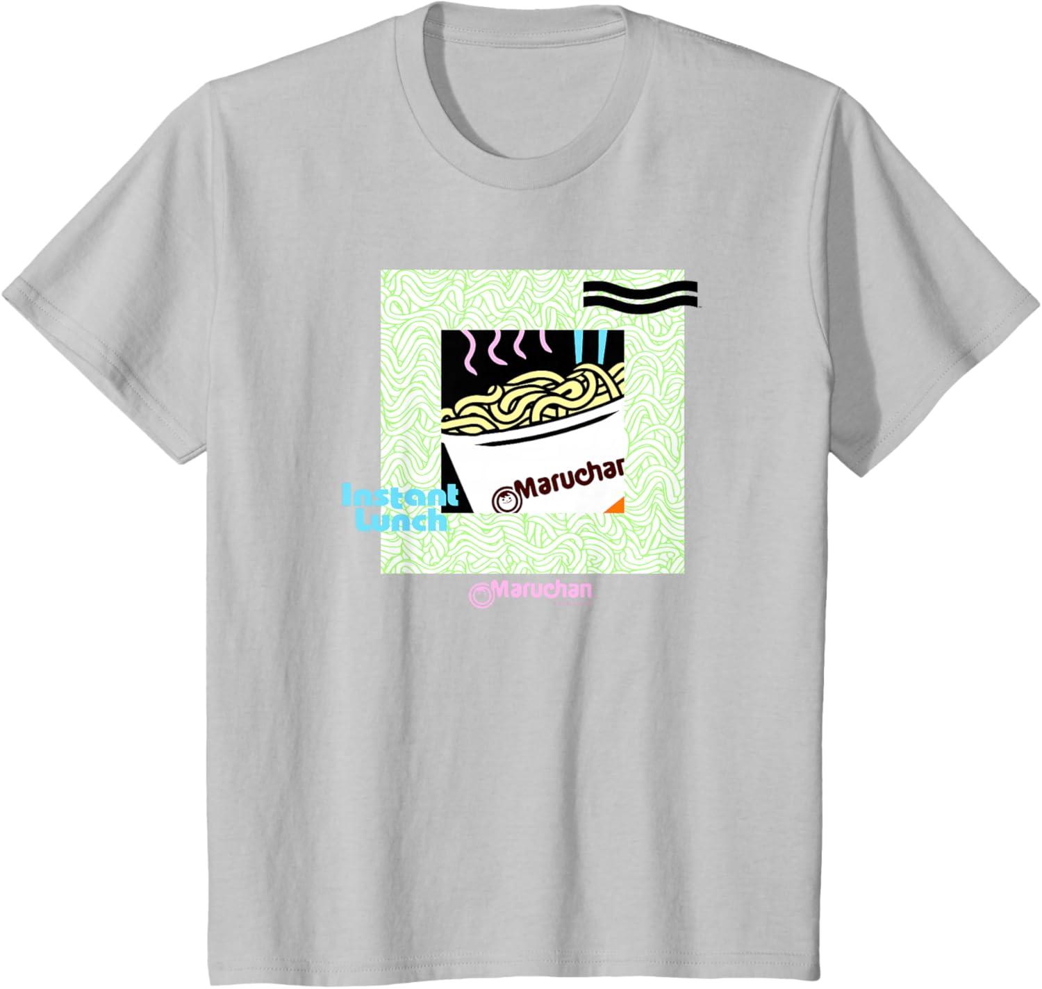 image:imageMaruchan Noodle Cup Instant Lunch Poster TShirtSilver Grey