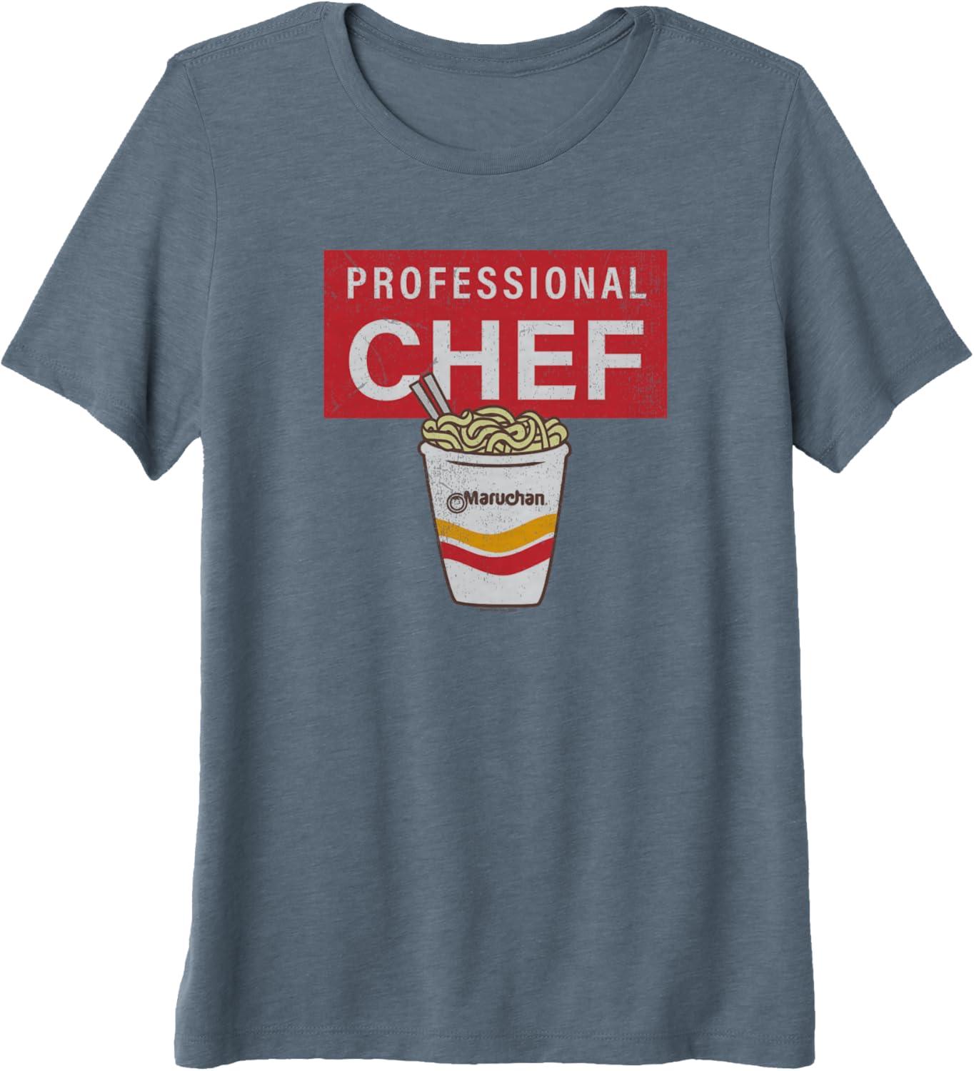 image:imageMaruchan Professional Ramen Noodle Chef Premium Triblend TShirtSlate Grey