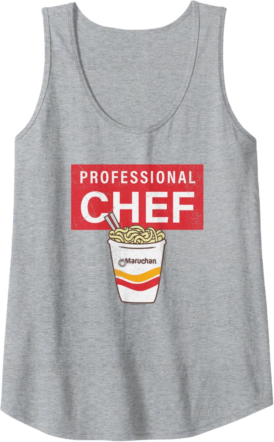 image:imageMaruchan Professional Ramen Noodle Chef Tank TopHeather Grey