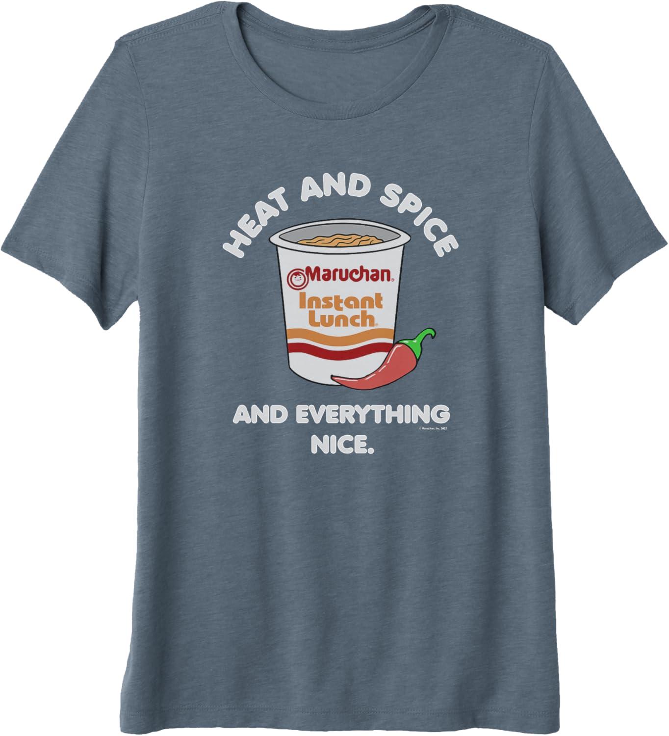 image:imageMaruchan Ramen Cup Heat And Spice Food Quote Premium Triblend TShirtSlate Grey