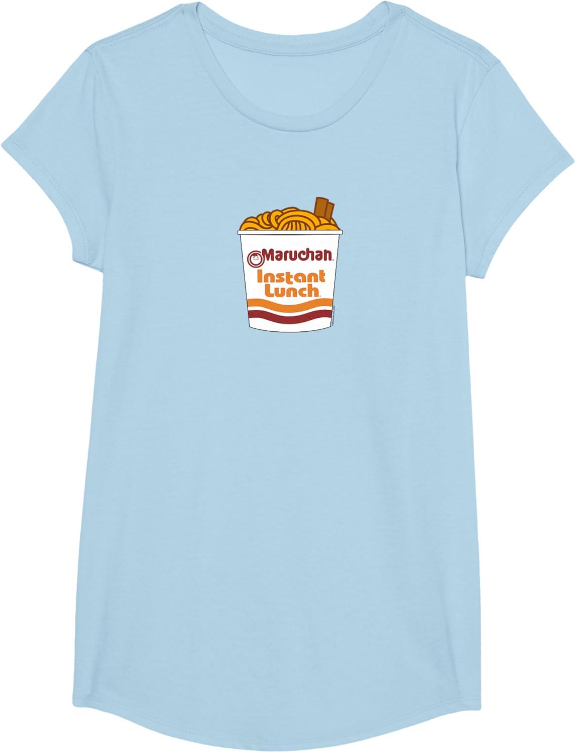 image:imageMaruchan Ramen Noodle Cup with Chop Sticks TShirtBaby Blue