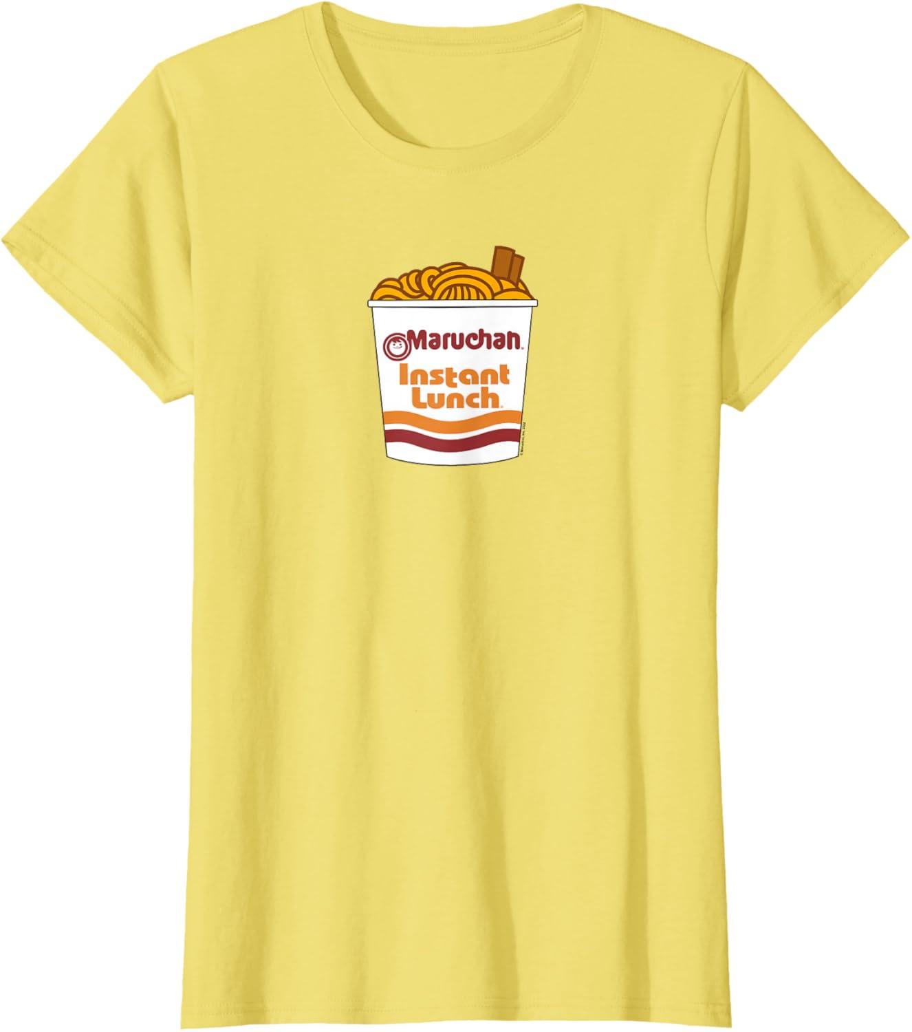 image:imageMaruchan Ramen Noodle Cup with Chop Sticks TShirtLemon Yellow