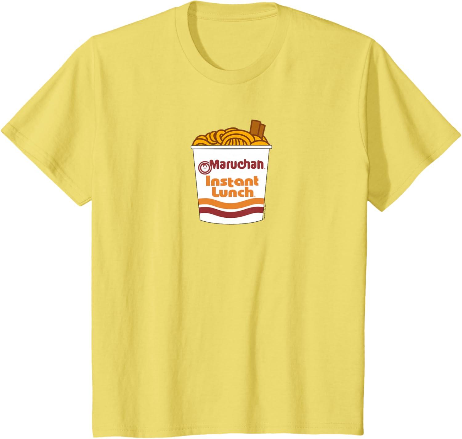 image:imageMaruchan Ramen Noodle Cup with Chop Sticks TShirtLemon Yellow