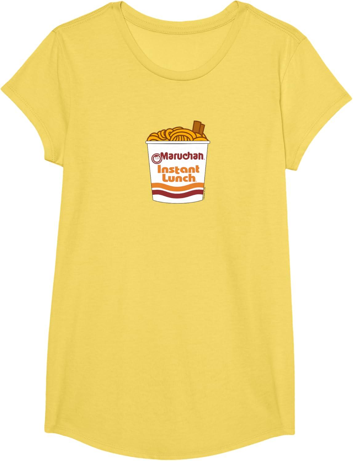 image:imageMaruchan Ramen Noodle Cup with Chop Sticks TShirtLemon Yellow