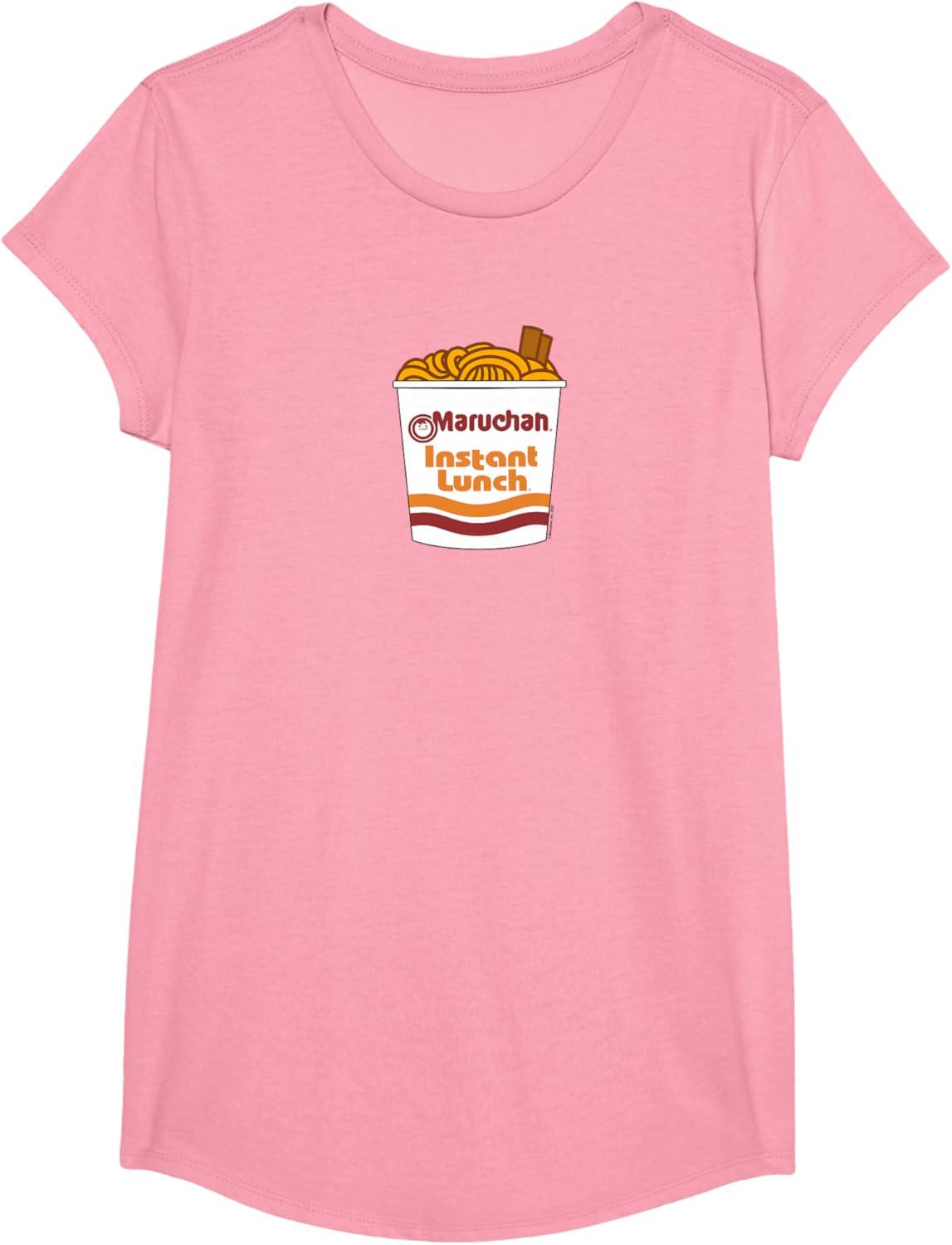 image:imageMaruchan Ramen Noodle Cup with Chop Sticks TShirtPink