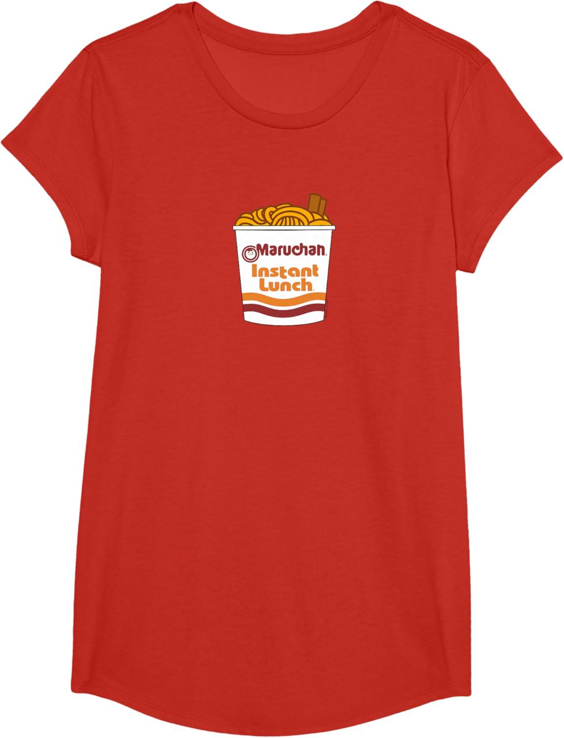 image:imageMaruchan Ramen Noodle Cup with Chop Sticks TShirtRed