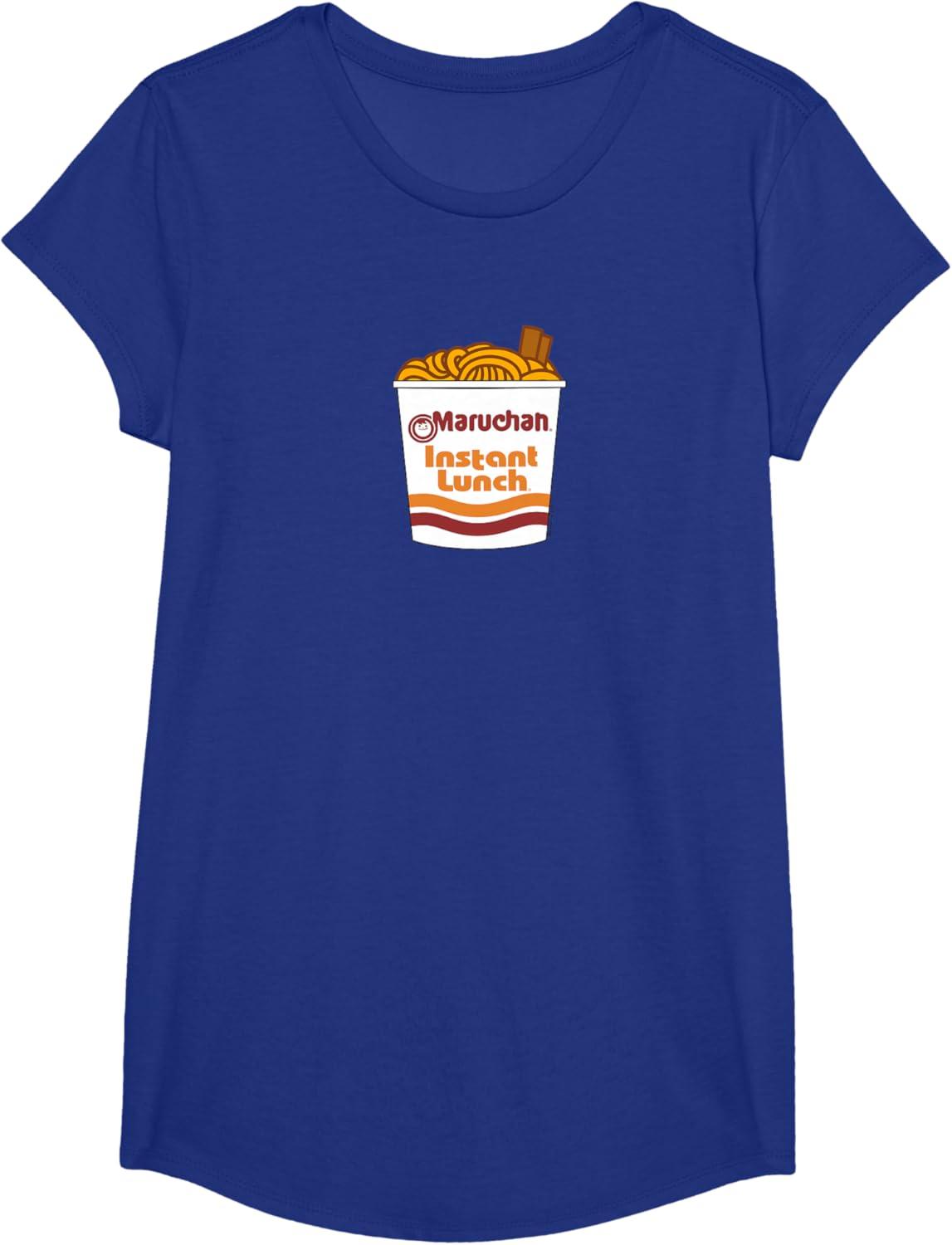 image:imageMaruchan Ramen Noodle Cup with Chop Sticks TShirtRoyal Blue