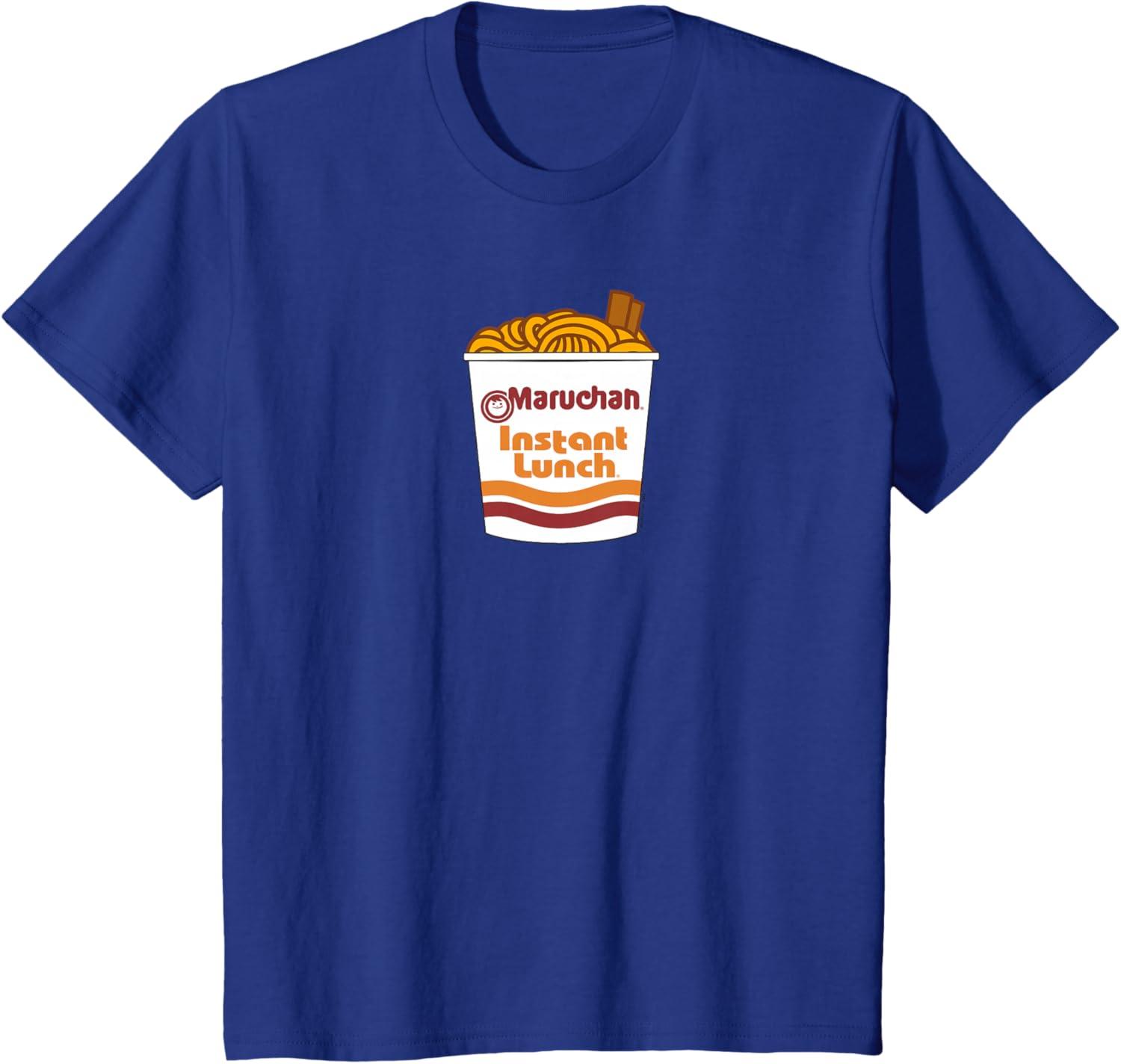 image:imageMaruchan Ramen Noodle Cup with Chop Sticks TShirtRoyal Blue