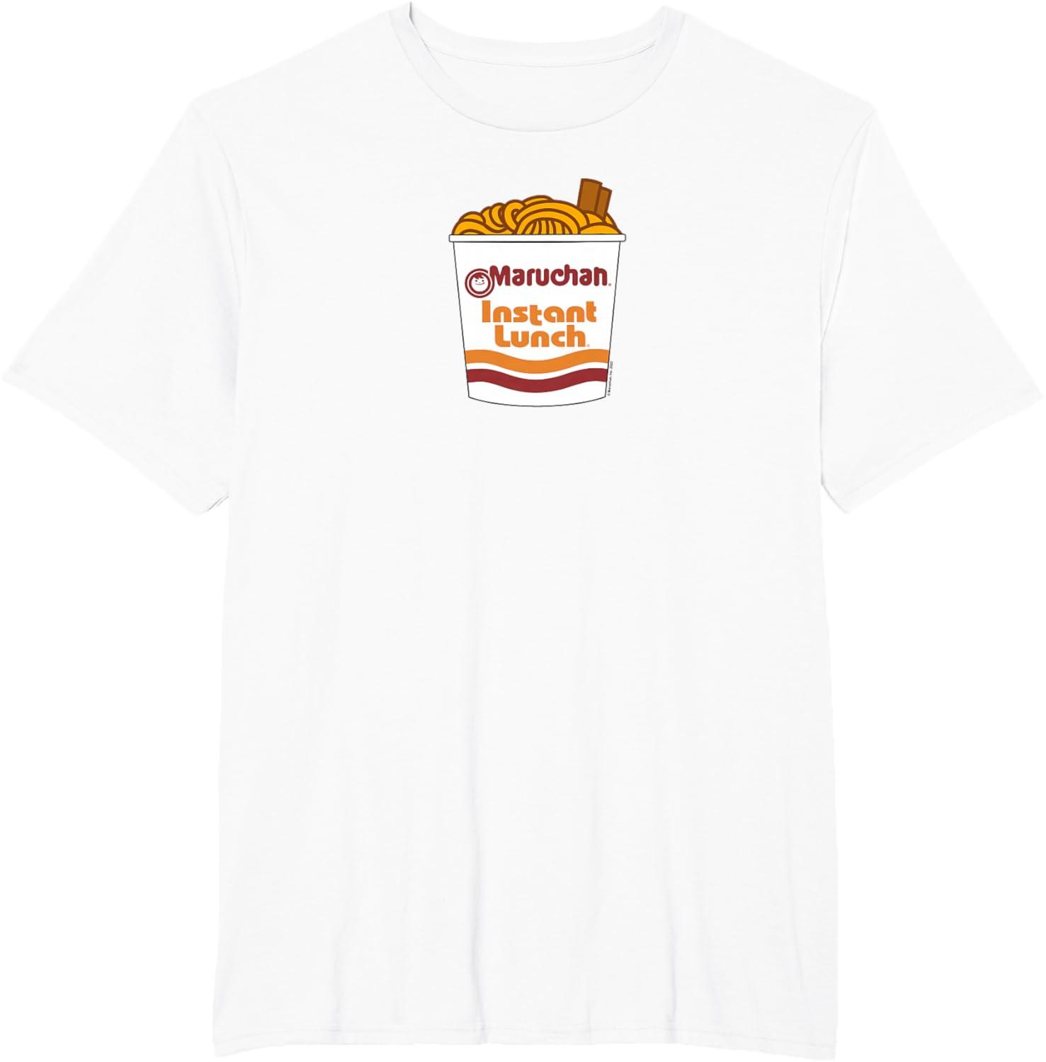 image:imageMaruchan Ramen Noodle Cup with Chop Sticks TShirtWhite
