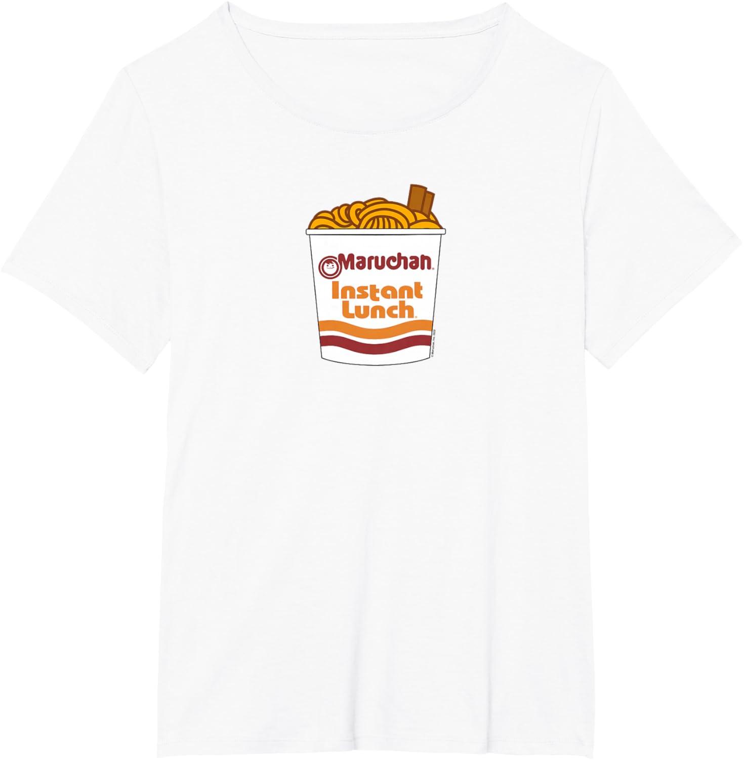 image:imageMaruchan Ramen Noodle Cup with Chop Sticks TShirtWhite