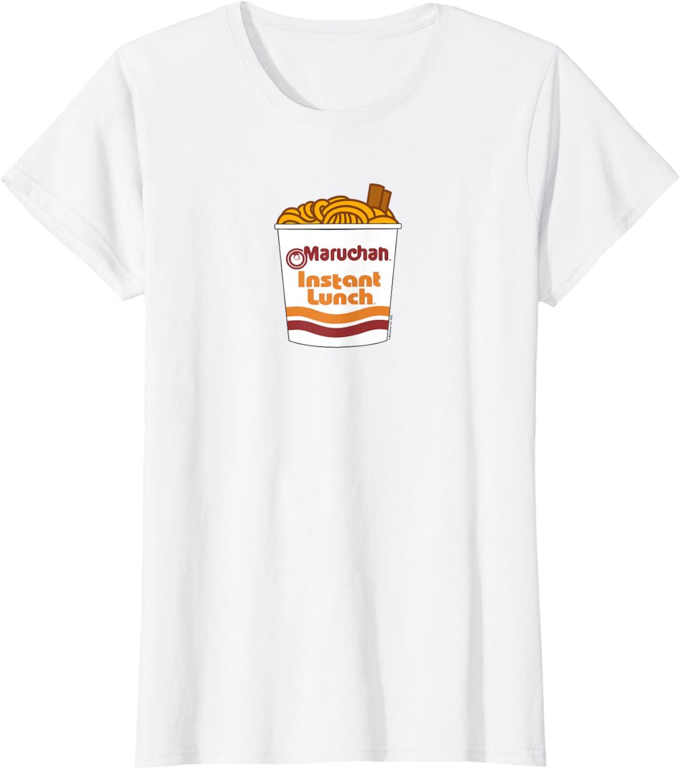 image:imageMaruchan Ramen Noodle Cup with Chop Sticks TShirtWhite