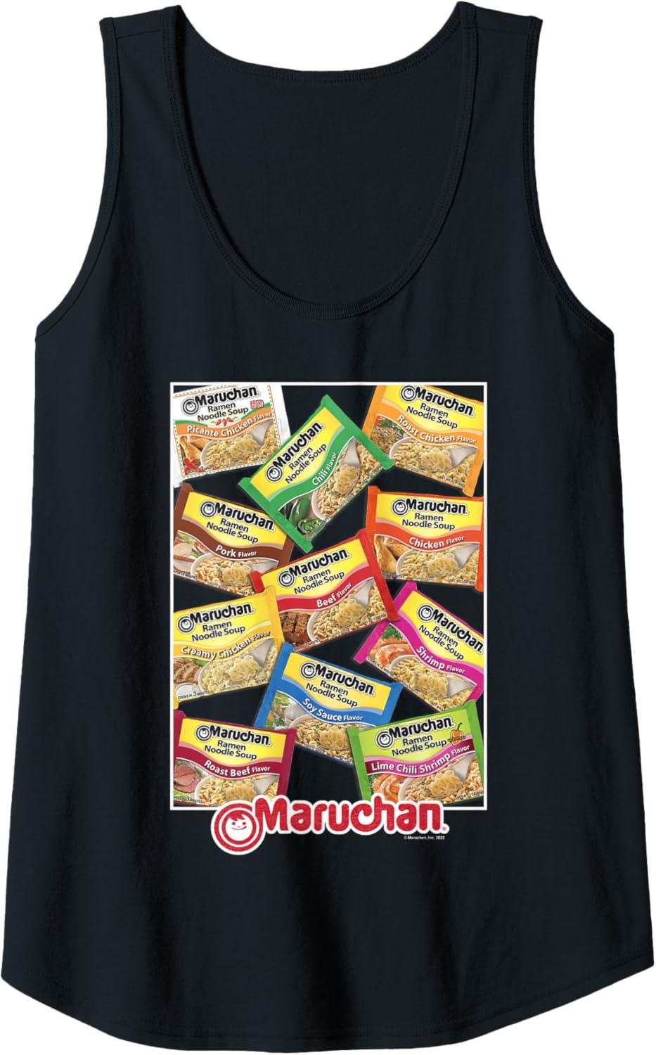 image:imageMaruchan Ramen Noodle Flavor Profiles Poster Tank TopBlack