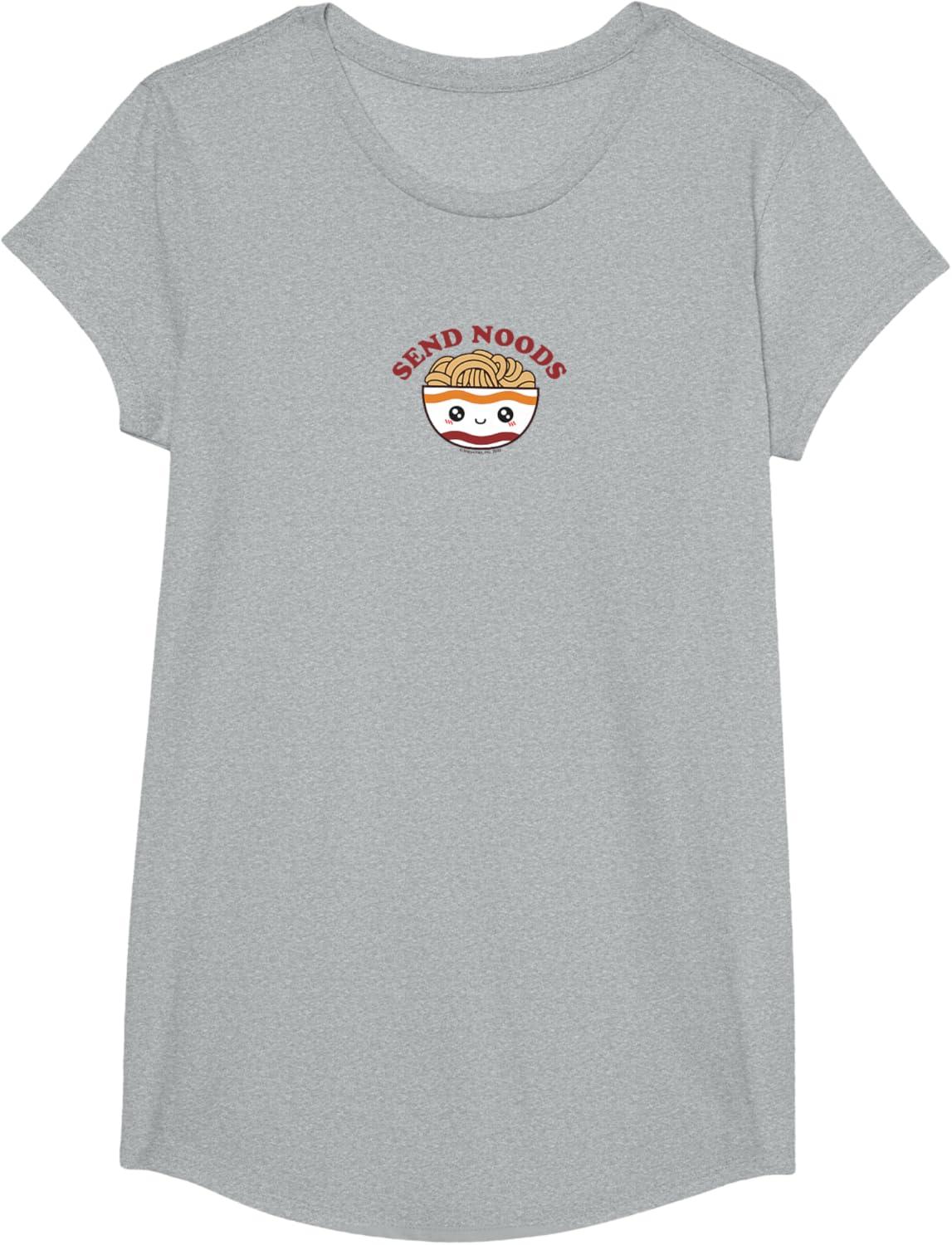 image:imageMaruchan Send Noods Ramen Bowl Face TShirtHeather Grey