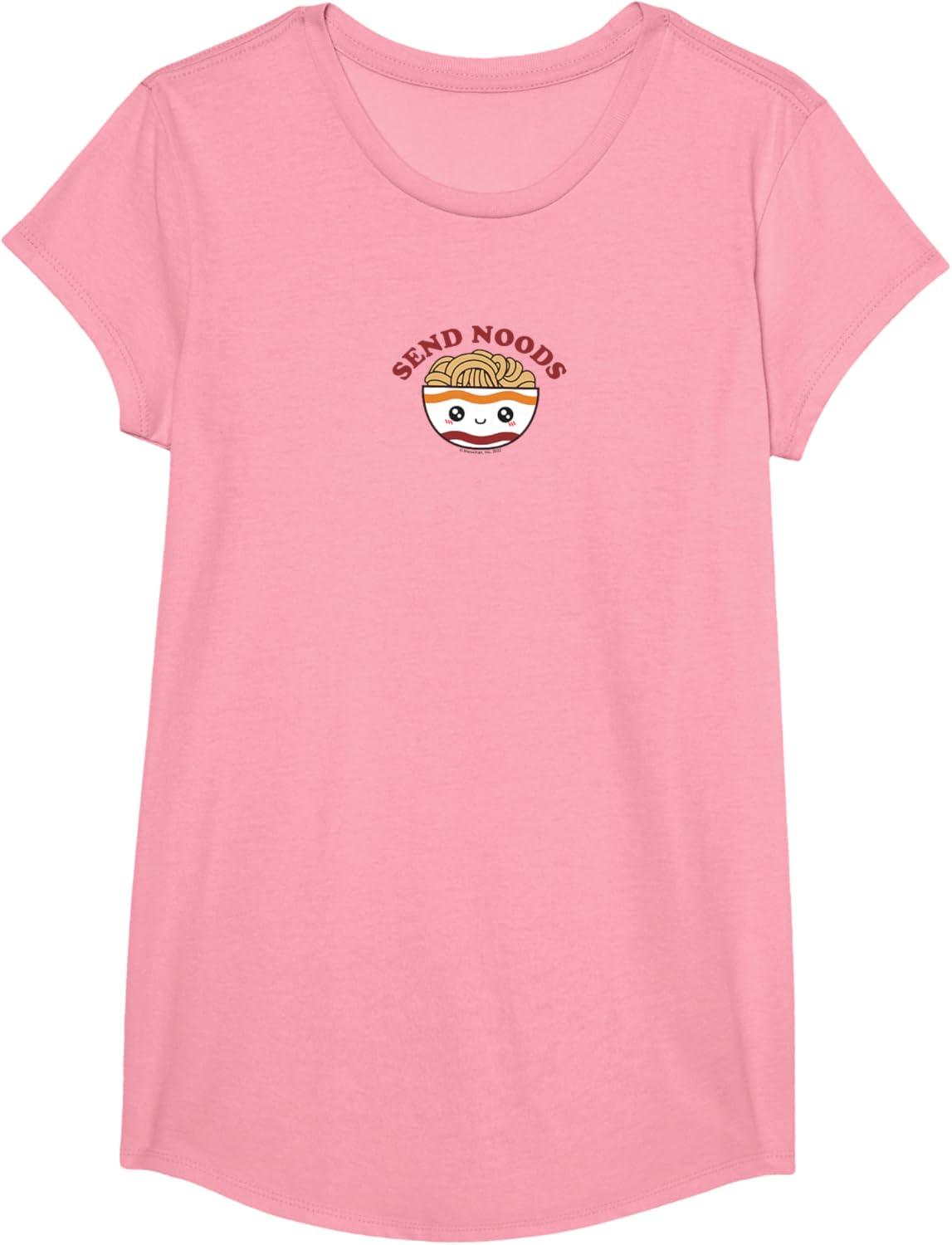 image:imageMaruchan Send Noods Ramen Bowl Face TShirtPink