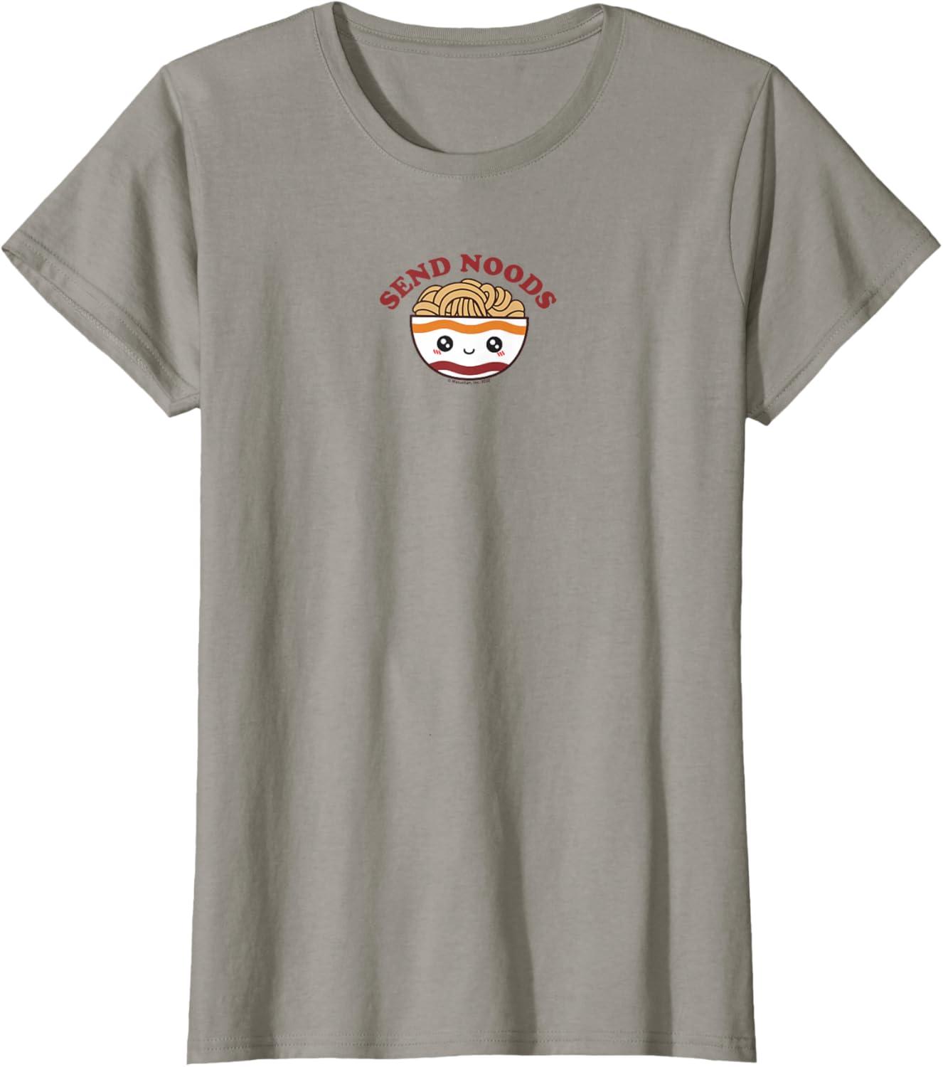 image:imageMaruchan Send Noods Ramen Bowl Face TShirtSlate Grey