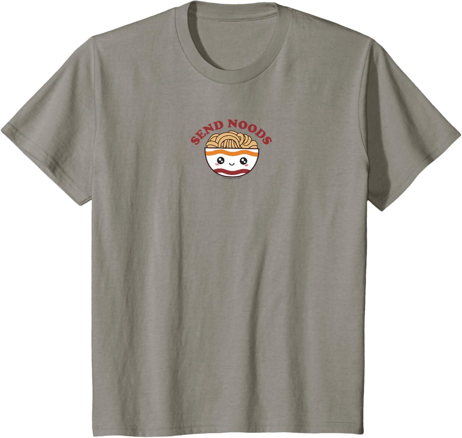 image:imageMaruchan Send Noods Ramen Bowl Face TShirtSlate Grey