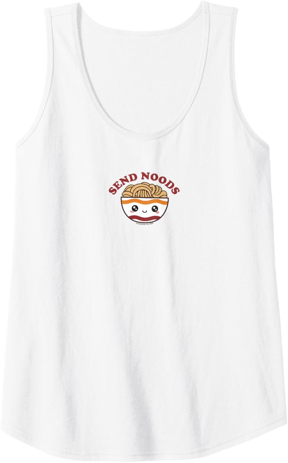 image:imageMaruchan Send Noods Ramen Bowl Face Tank TopWhite