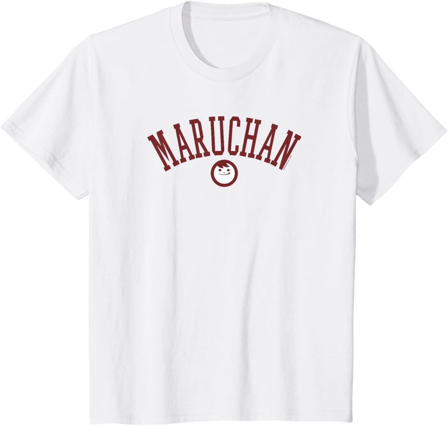 image:imageMaruchan Uni Style Classic Happy Face Logo TShirtWhite