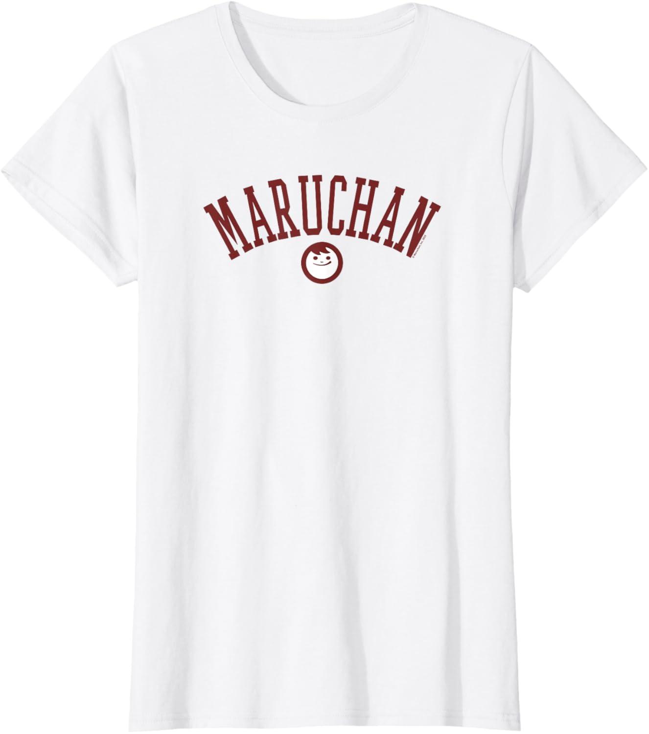 image:imageMaruchan Uni Style Classic Happy Face Logo TShirtWhite
