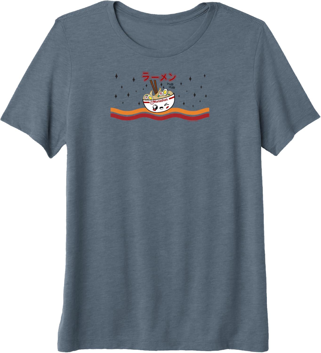 image:imageMaruchan Winking Anime Noodle Bowl Premium TShirtSlate Grey