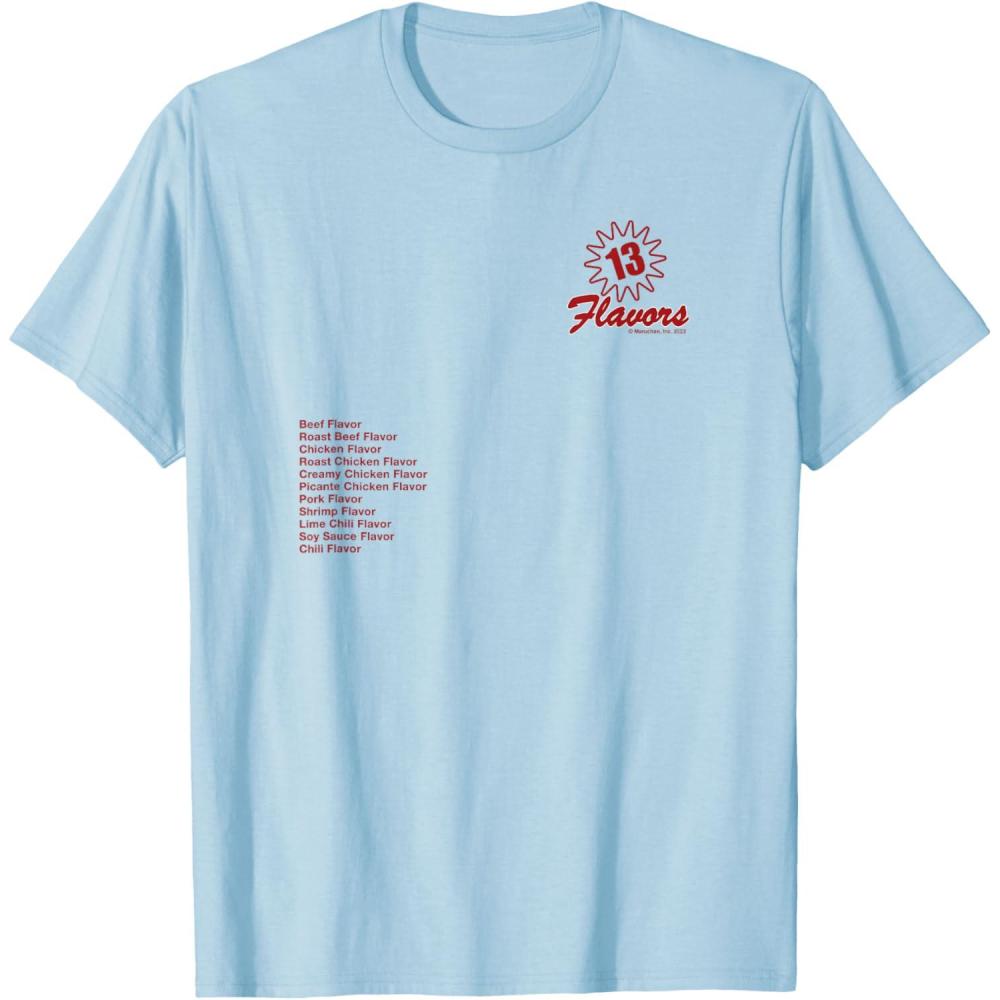 image:imageMaruchan 13 Flavors Ramen Noodle List TShirtBaby Blue
