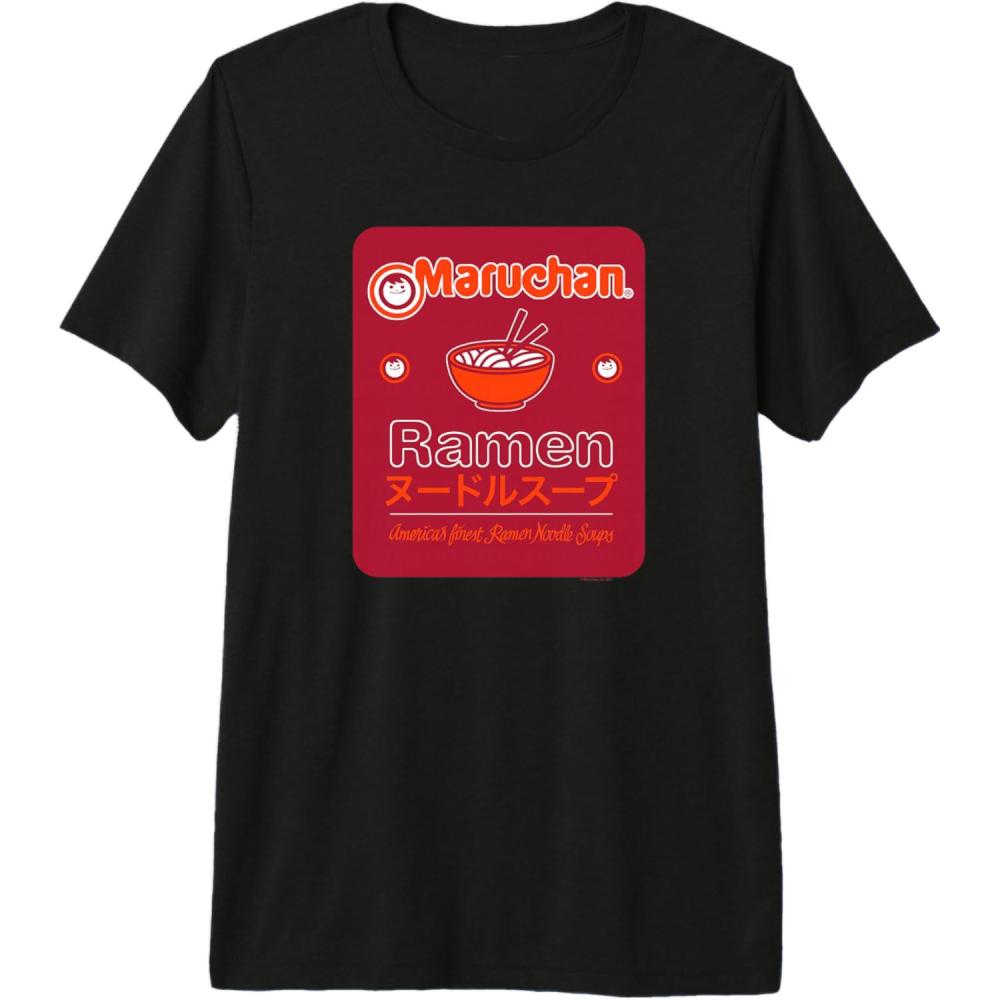 image:imageMaruchan Americans Finest Ramen Noodle Soup Card Logo Premium Triblend TShirtBlack