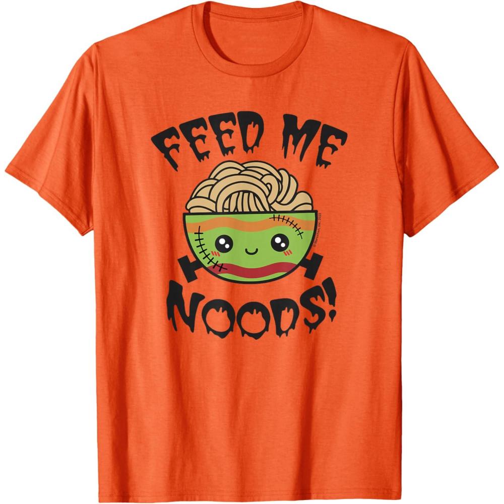 image:imageMaruchan Feed Me Noods Halloween Frankenstein Bowl TShirtOrange
