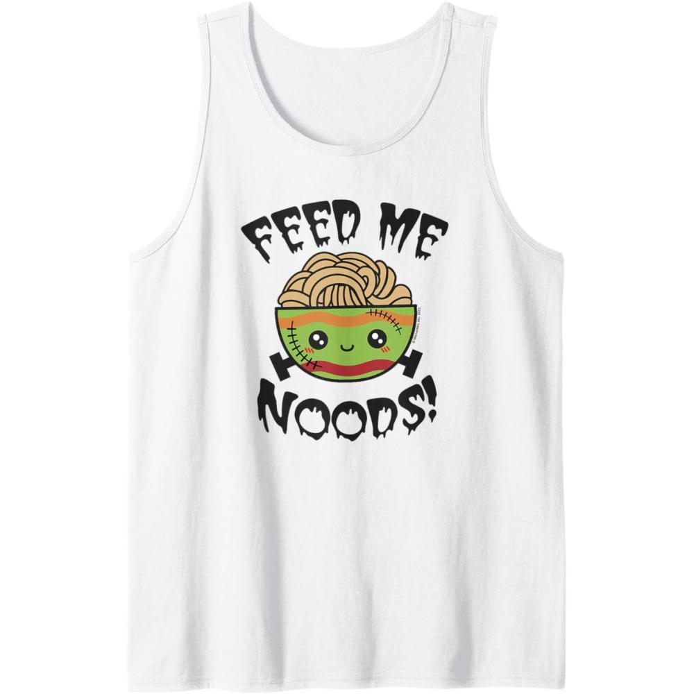 image:imageMaruchan Feed Me Noods Halloween Frankenstein Bowl Tank TopWhite