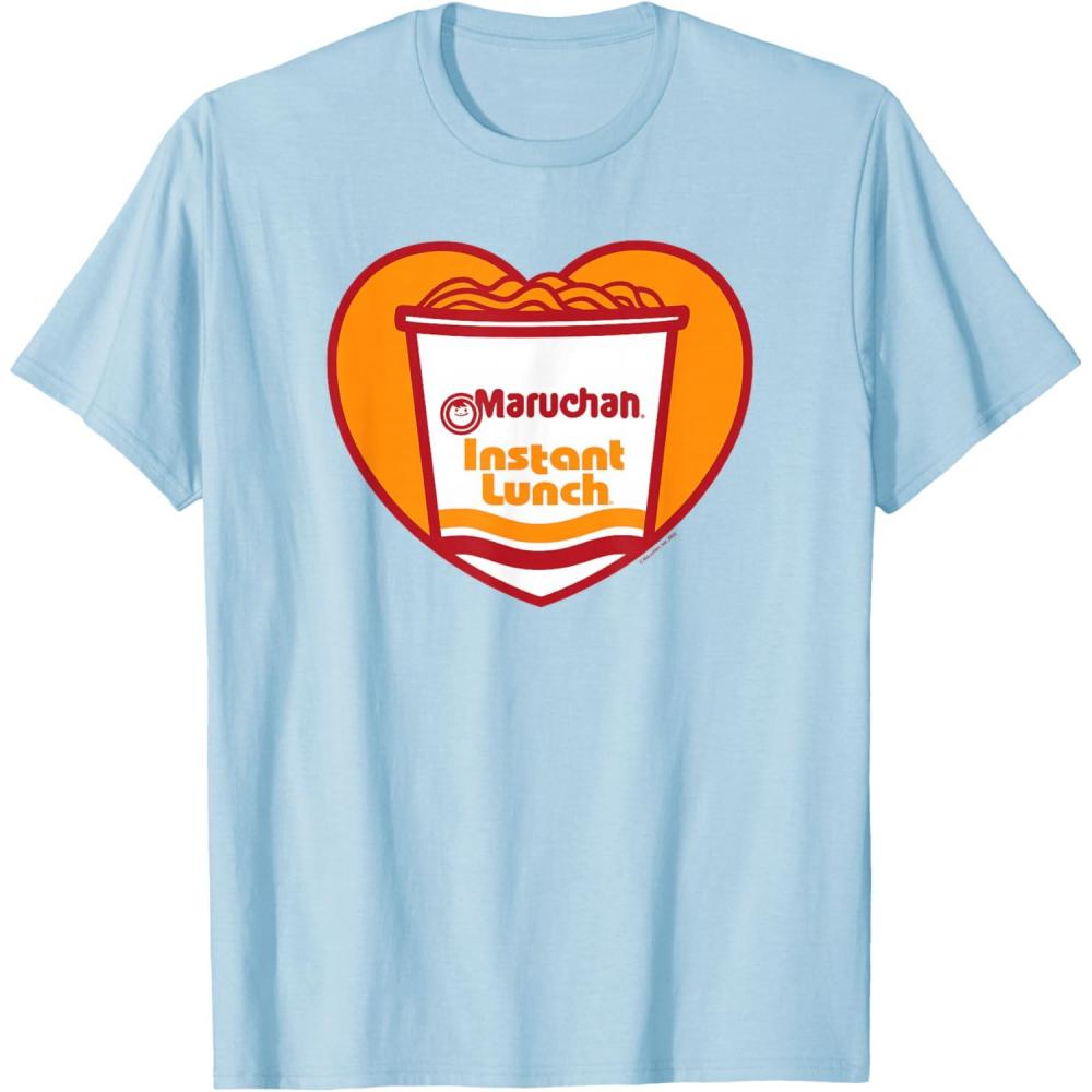 image:imageMaruchan Heart Instant Lunch Ramen Soup Cup TShirtBaby Blue