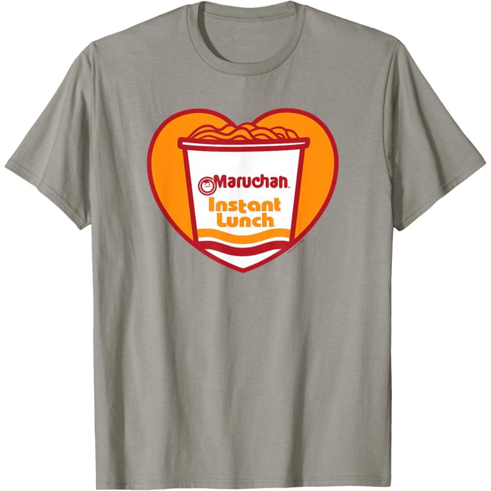 image:imageMaruchan Heart Instant Lunch Ramen Soup Cup TShirtSlate Grey