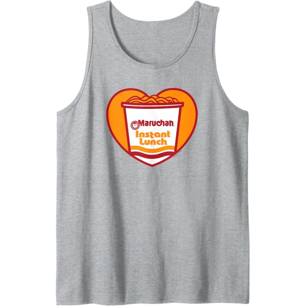 image:imageMaruchan Heart Instant Lunch Ramen Soup Cup Tank TopHeather Grey