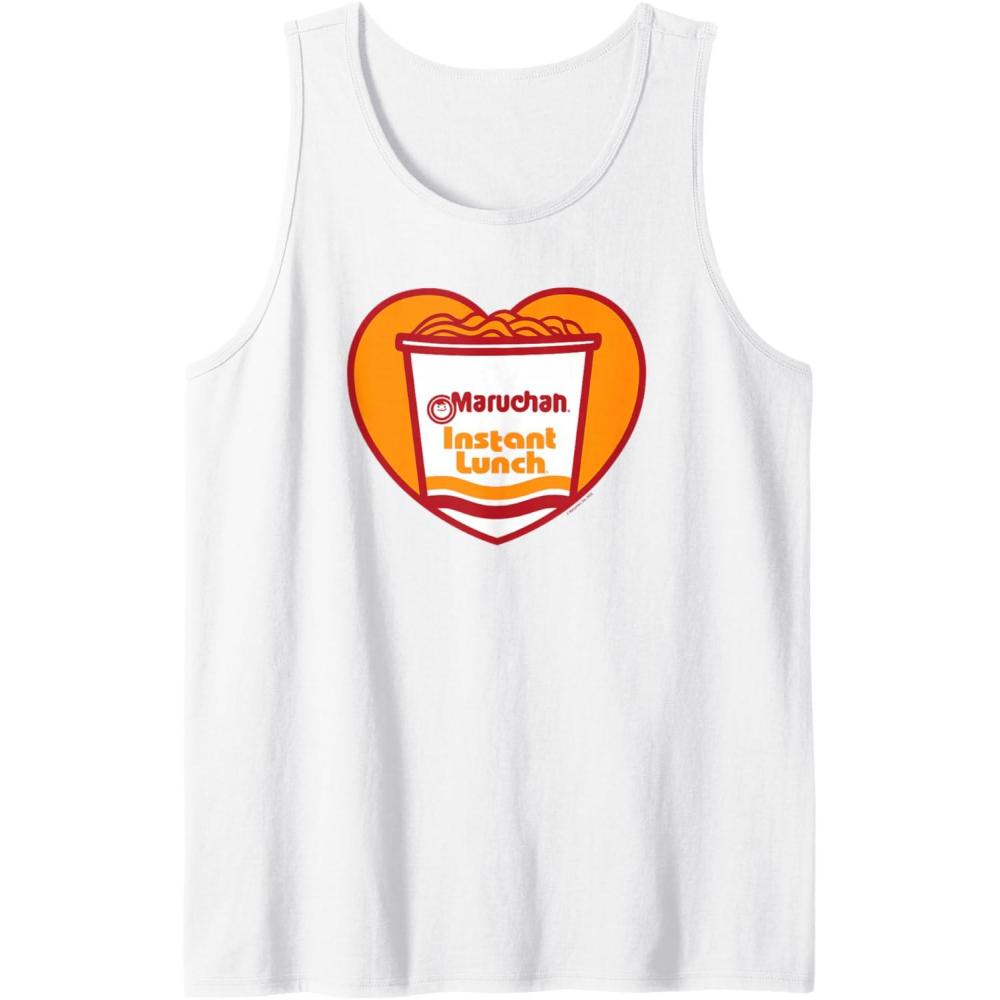 image:imageMaruchan Heart Instant Lunch Ramen Soup Cup Tank TopWhite