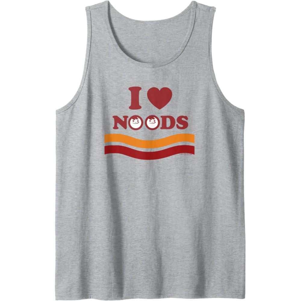 image:imageMaruchan I Heart Noods Humor Logo Tank TopHeather Grey