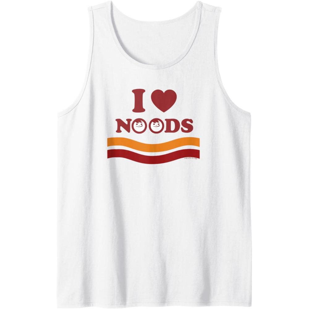 image:imageMaruchan I Heart Noods Humor Logo Tank TopWhite