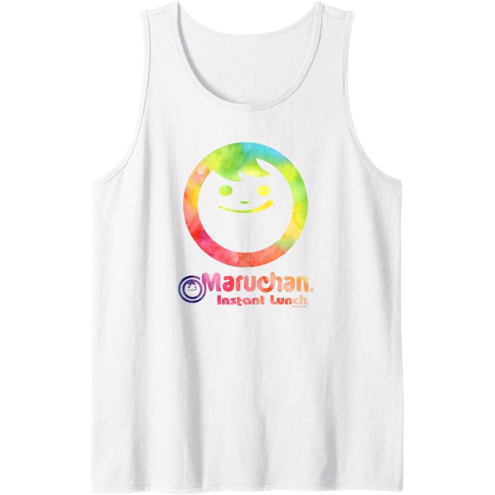 image:imageMaruchan Instant Lunch Color Pop Classic Retro Logo Tank TopWhite