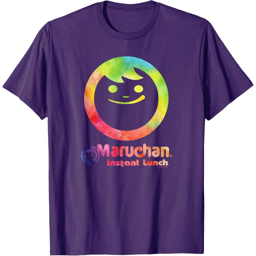 image:imageMaruchan Instant Lunch Colour Pop Classic Retro Logo TShirtPurple