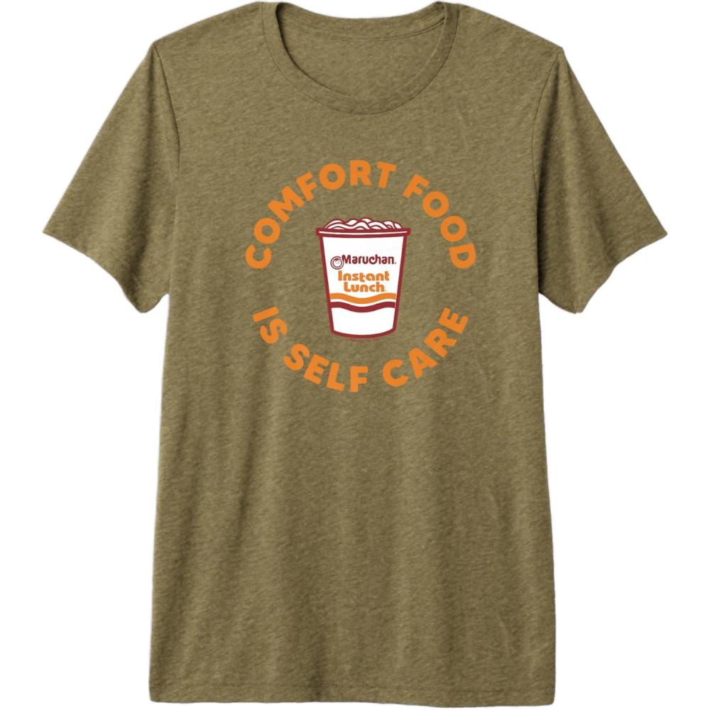 image:imageMaruchan Instant Lunch Comfort Food Is Self Care Ramen Cup Premium TShirtOlive Green
