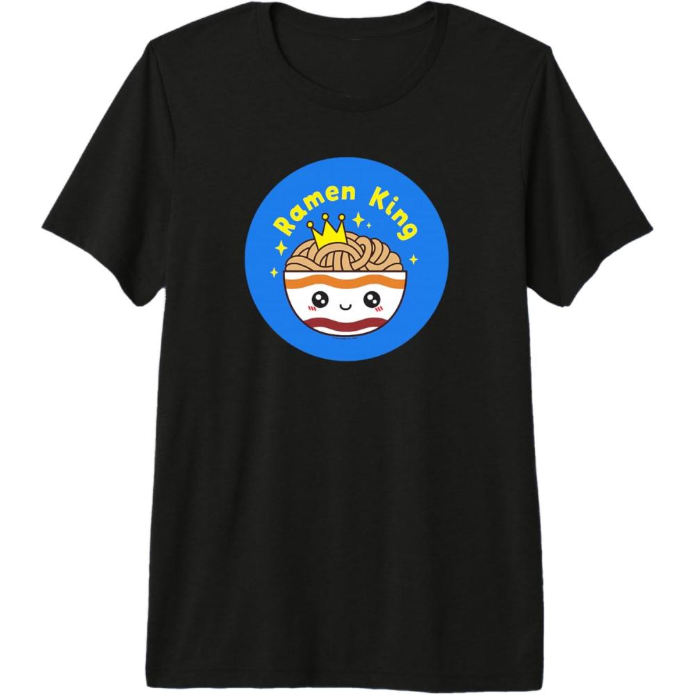 image:imageMaruchan Instant Lunch Cute Kawaii Ramen King Bowl Logo Premium TriBlend TShirtBlack