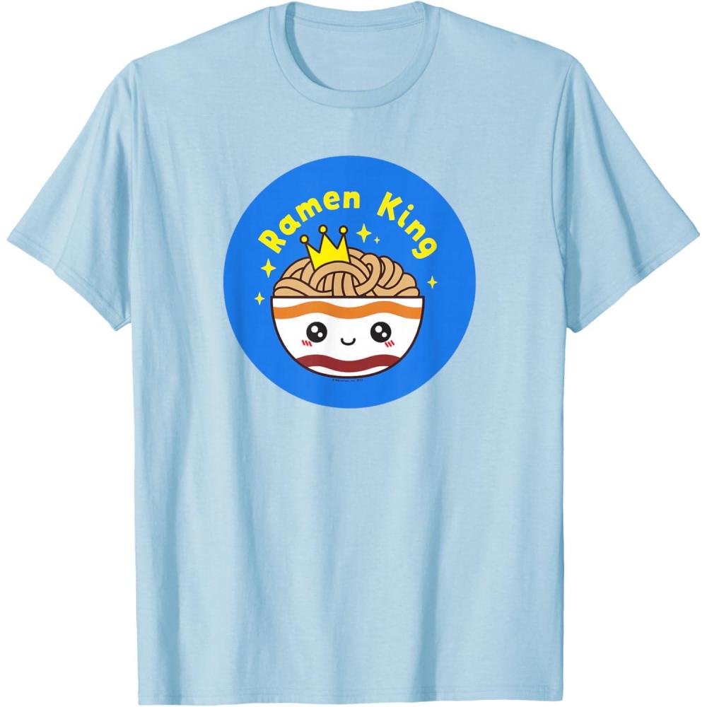 image:imageMaruchan Instant Lunch Cute Kawaii Ramen King Bowl Logo TShirtBaby Blue