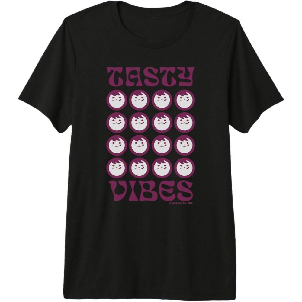 image:imageMaruchan Instant Lunch Groovy Tasty Vibes Grid Logo Premium TriBlend TShirtBlack