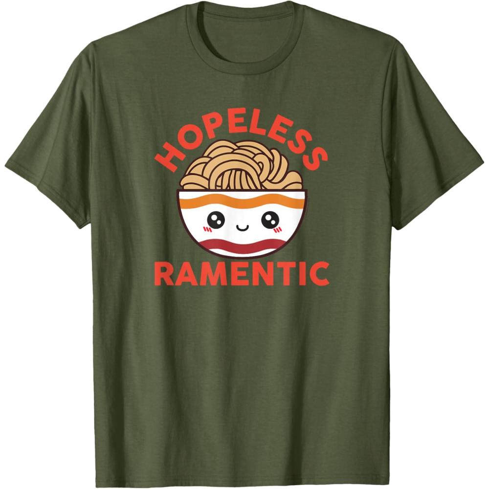 image:imageMaruchan Instant Lunch Hopeless Ramentic Cute Bowl TShirtOlive Green